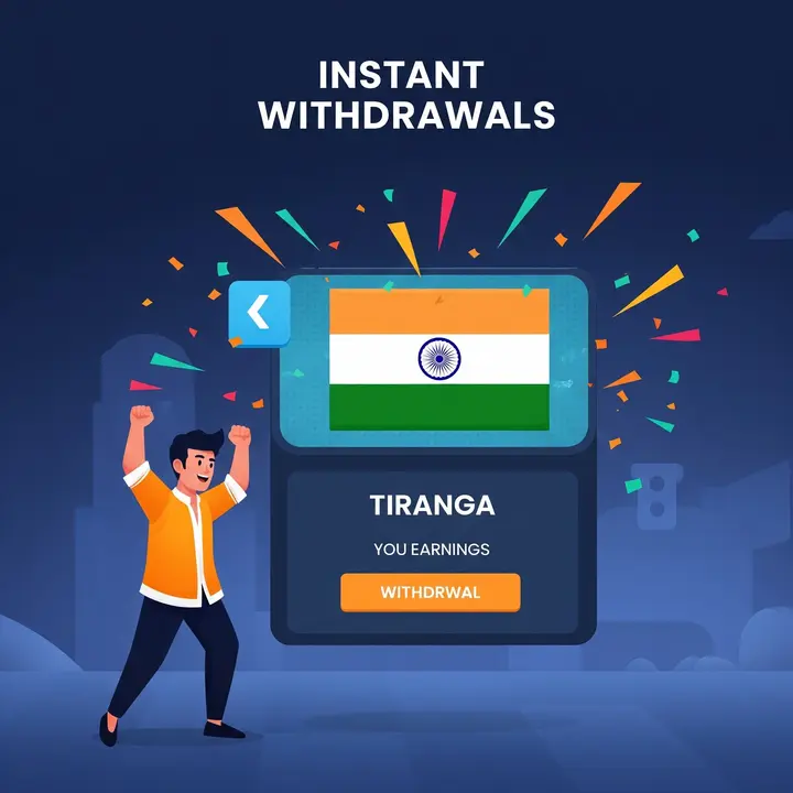 instant withdrawl on tgiranga login app